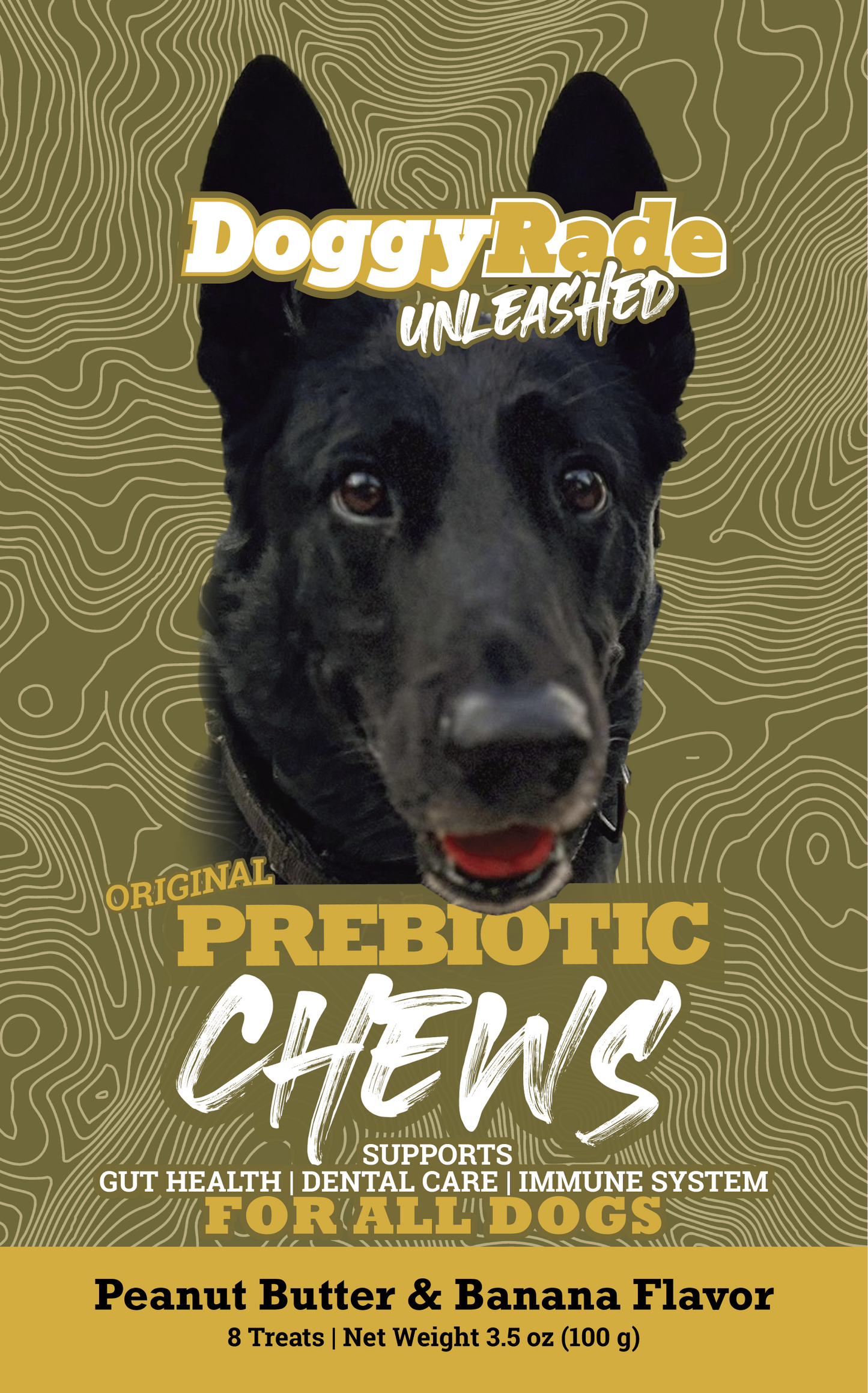 [DRINKS & CHEWS BUNDLE] SAVE BIG!  DoggyRade Unleashed Bundle - Hydration + Prebiotics Sport Drink + Prebiotic Chews