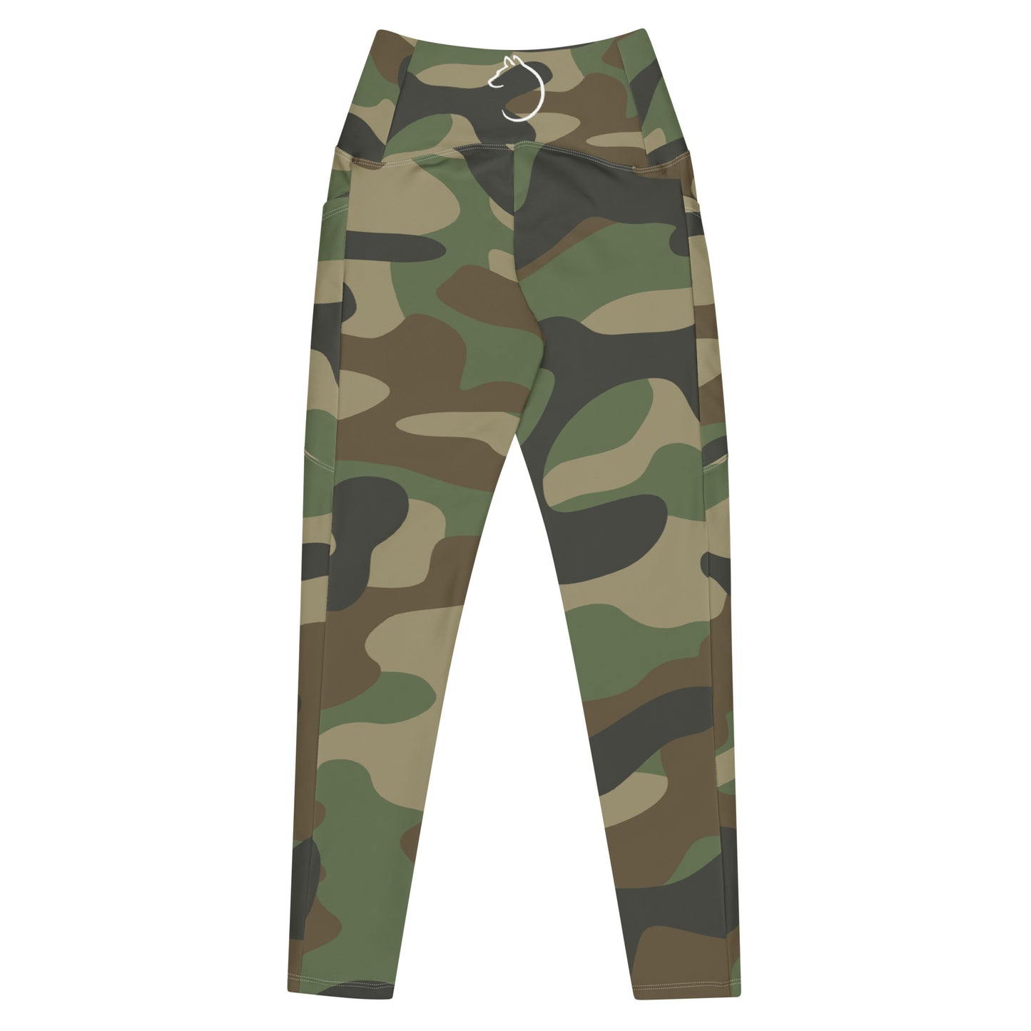 Green Camo Leggings with pockets