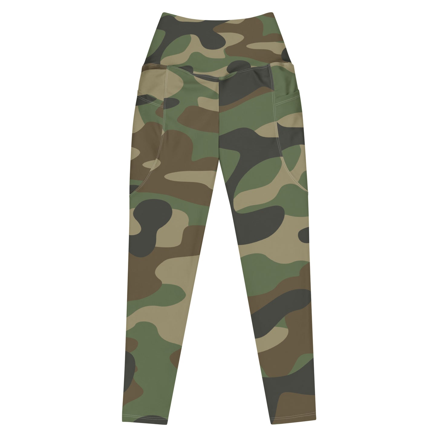 Green Camo Leggings with pockets