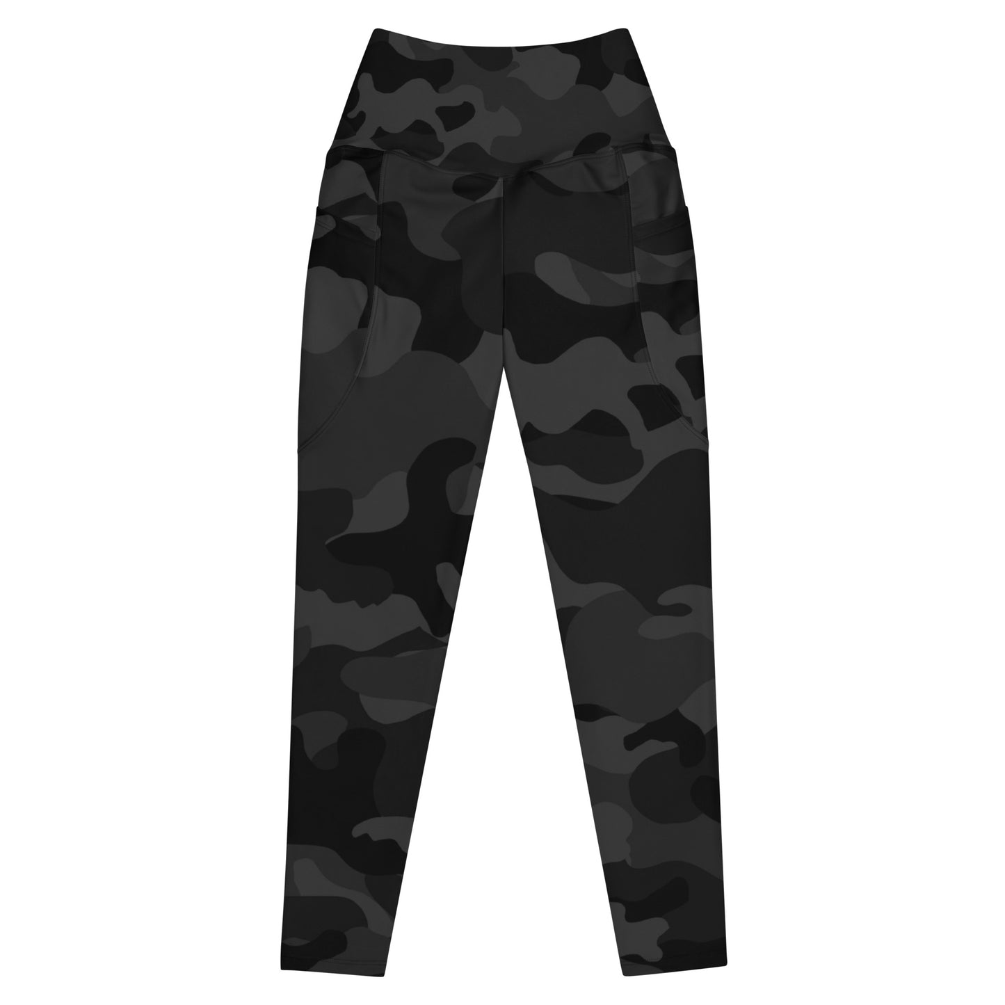 Black Camo Leggings with pockets