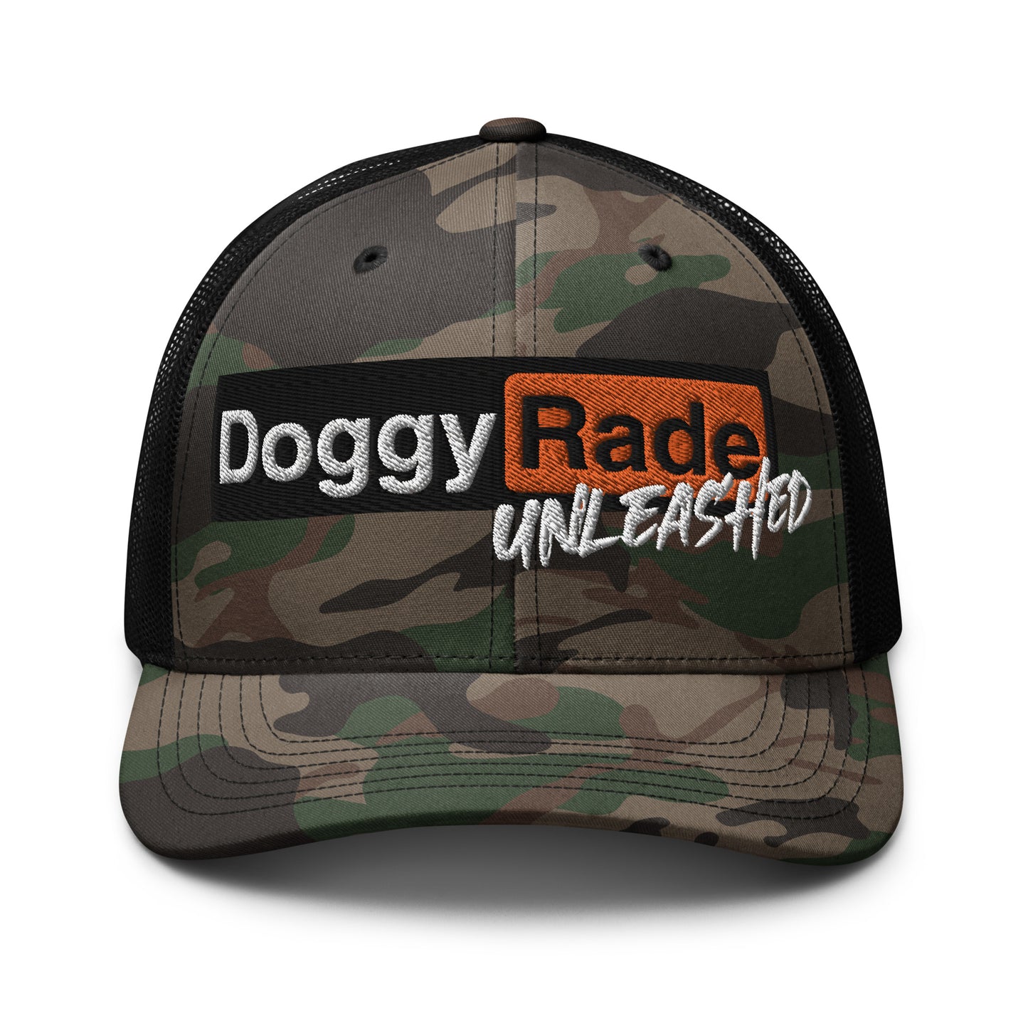 Camouflage trucker hat