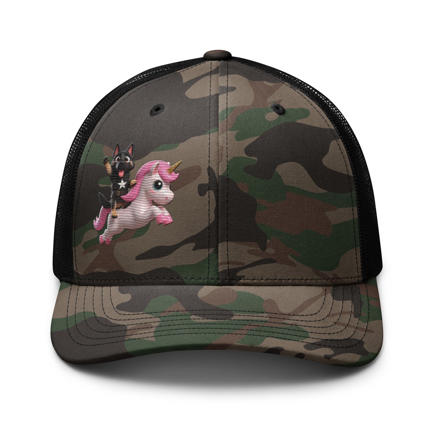 Camouflage Unicorn Hat