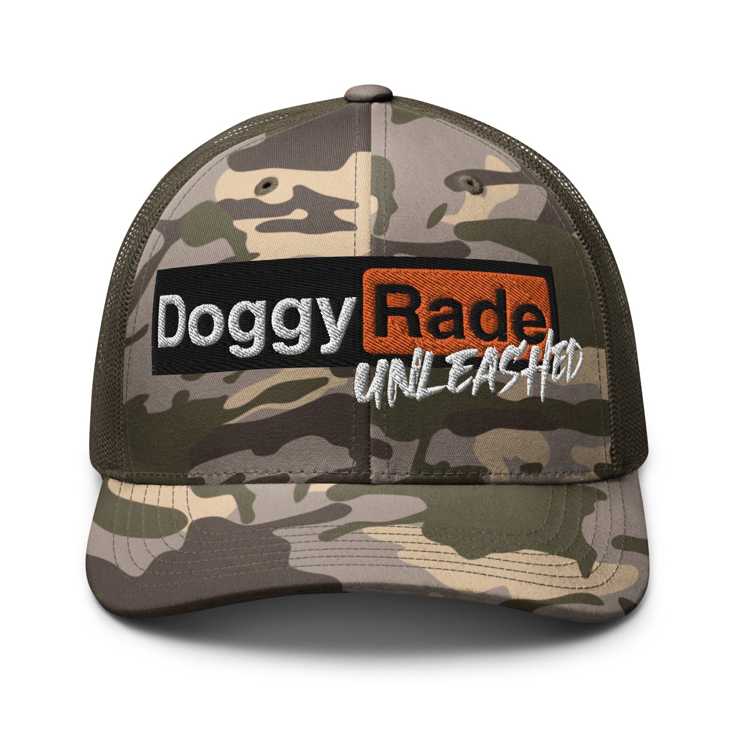 Camouflage trucker hat