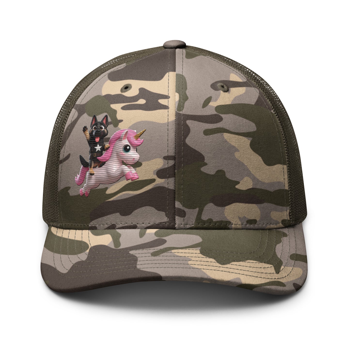 Camouflage Unicorn Hat