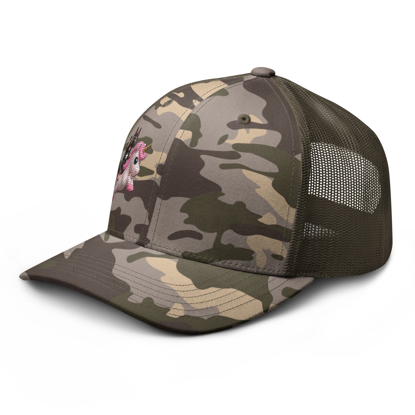 Camouflage Unicorn Hat