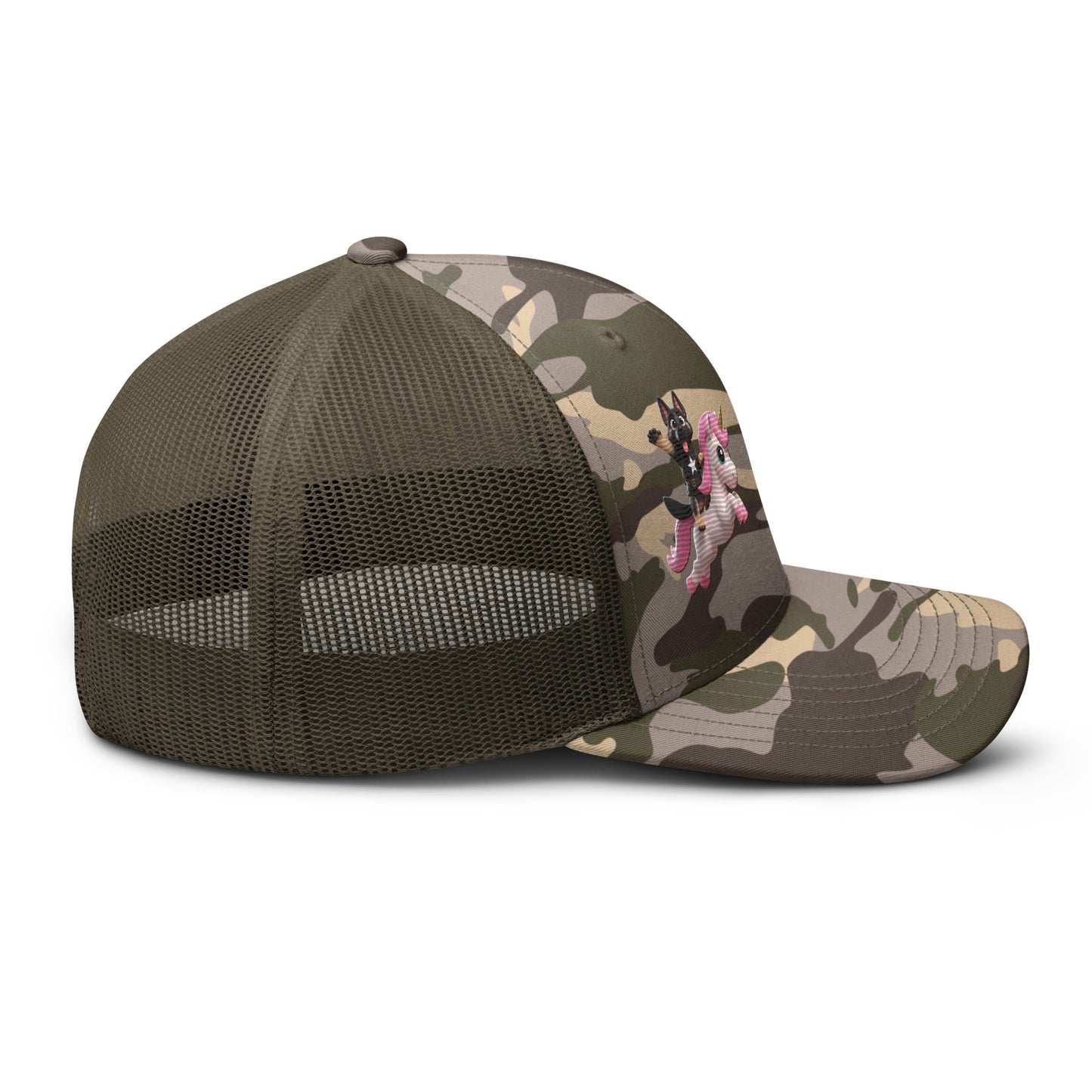 Camouflage Unicorn Hat