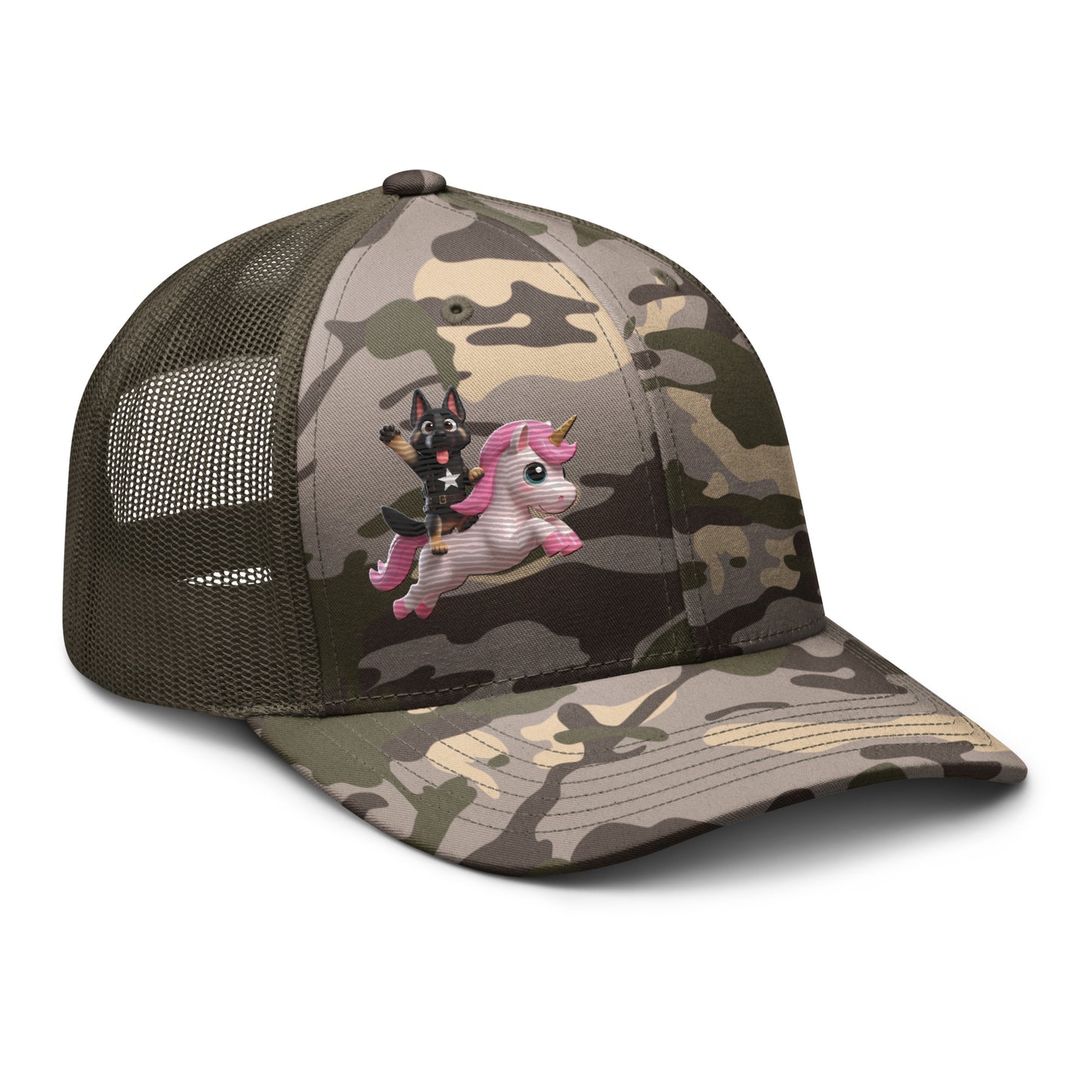 Camouflage Unicorn Hat