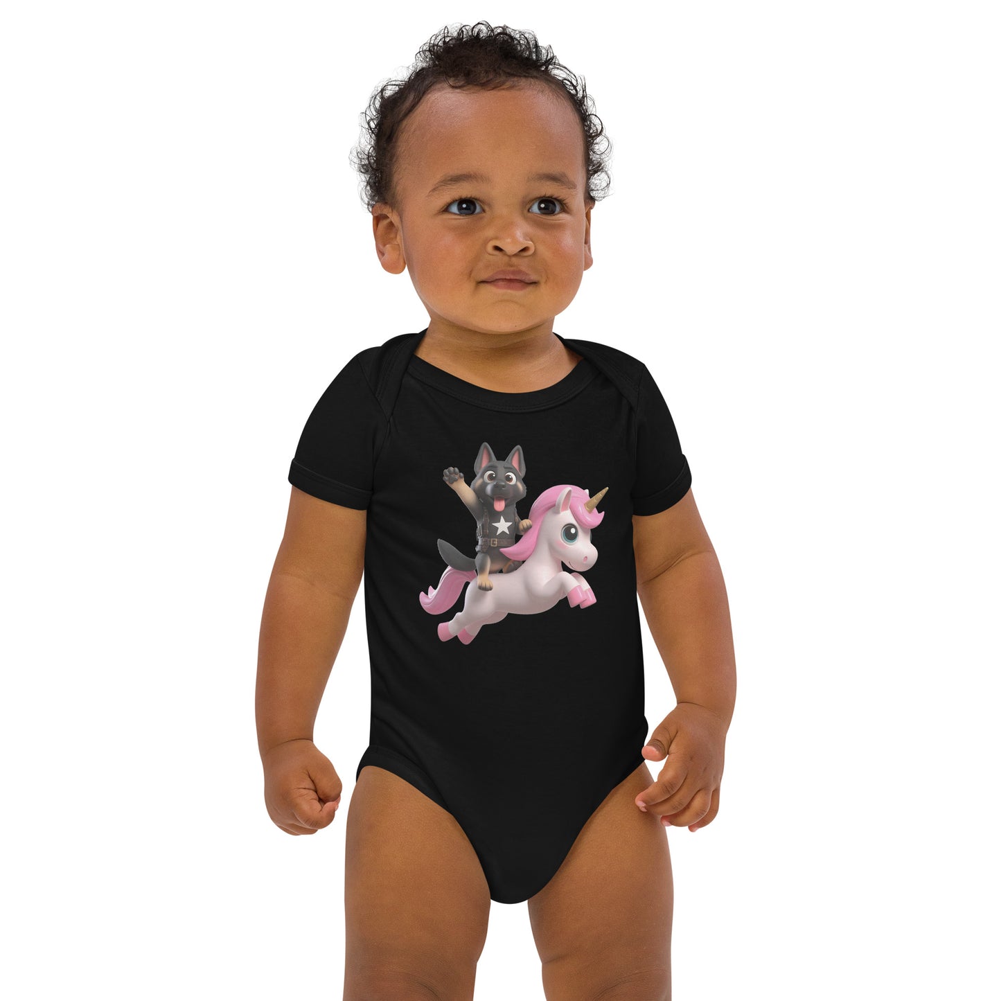 Organic cotton baby bodysuit