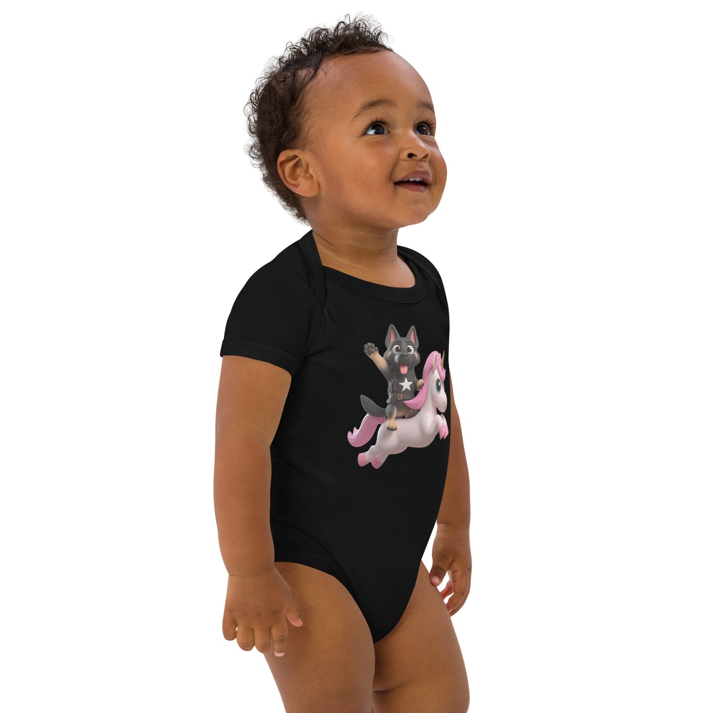 Organic cotton baby bodysuit