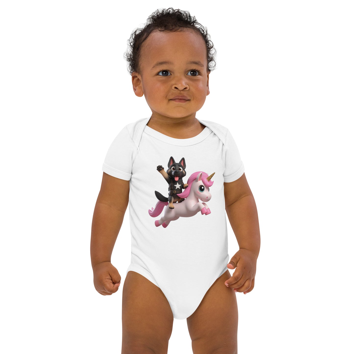 Organic cotton baby bodysuit