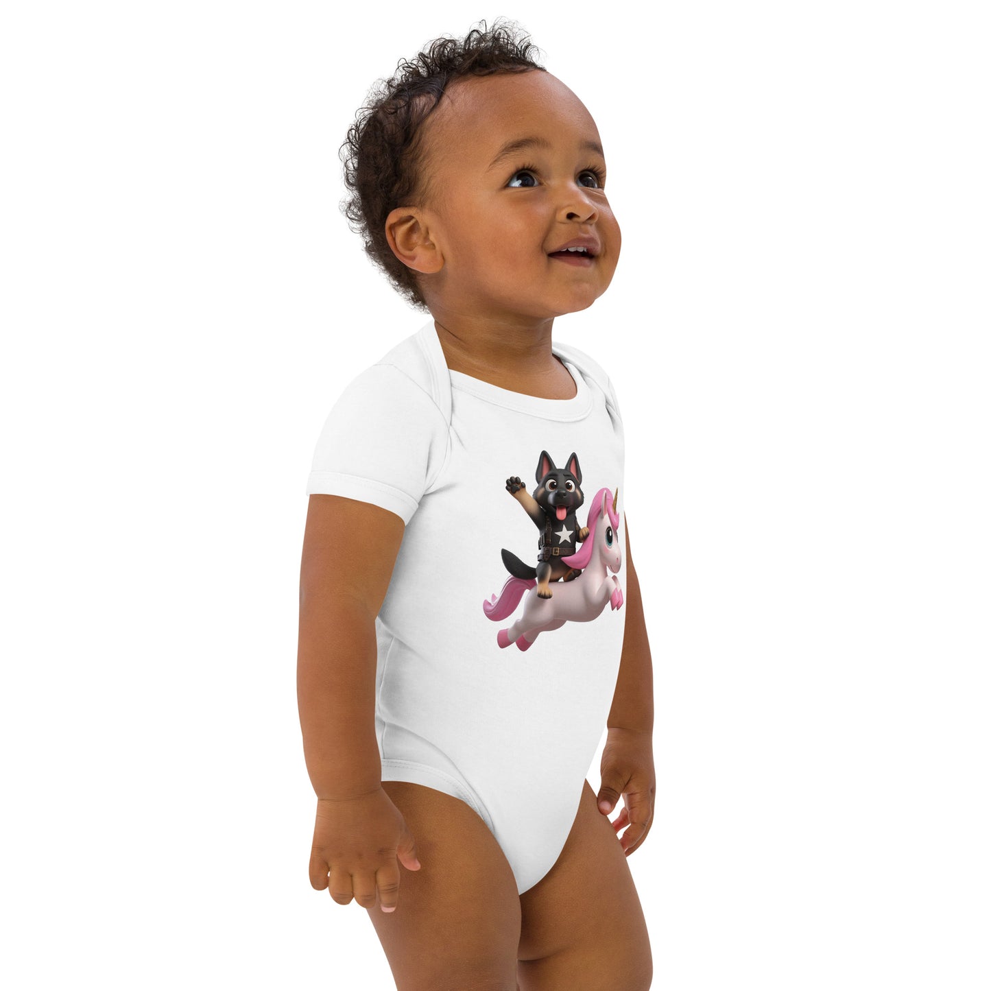 Organic cotton baby bodysuit