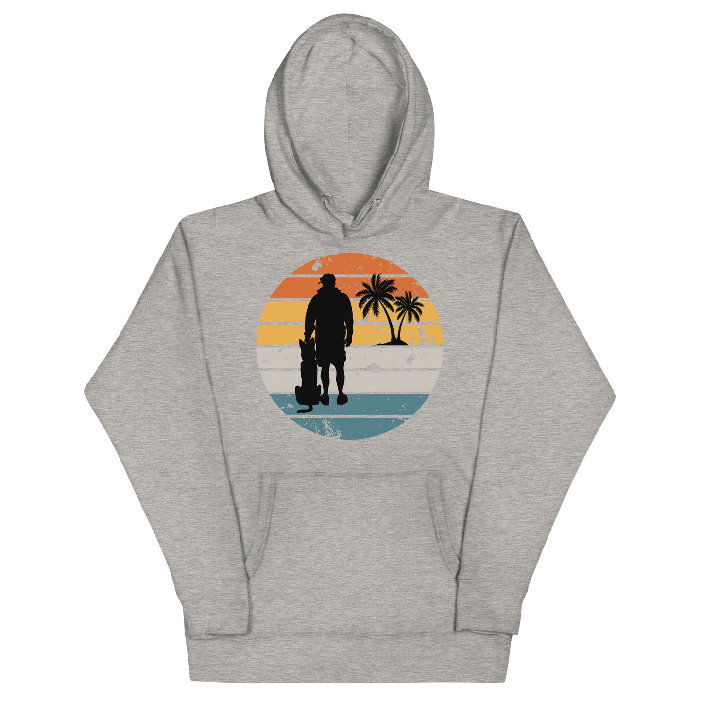 DoggyRade Unleashed Beach Beach Scene Unisex Hoodie