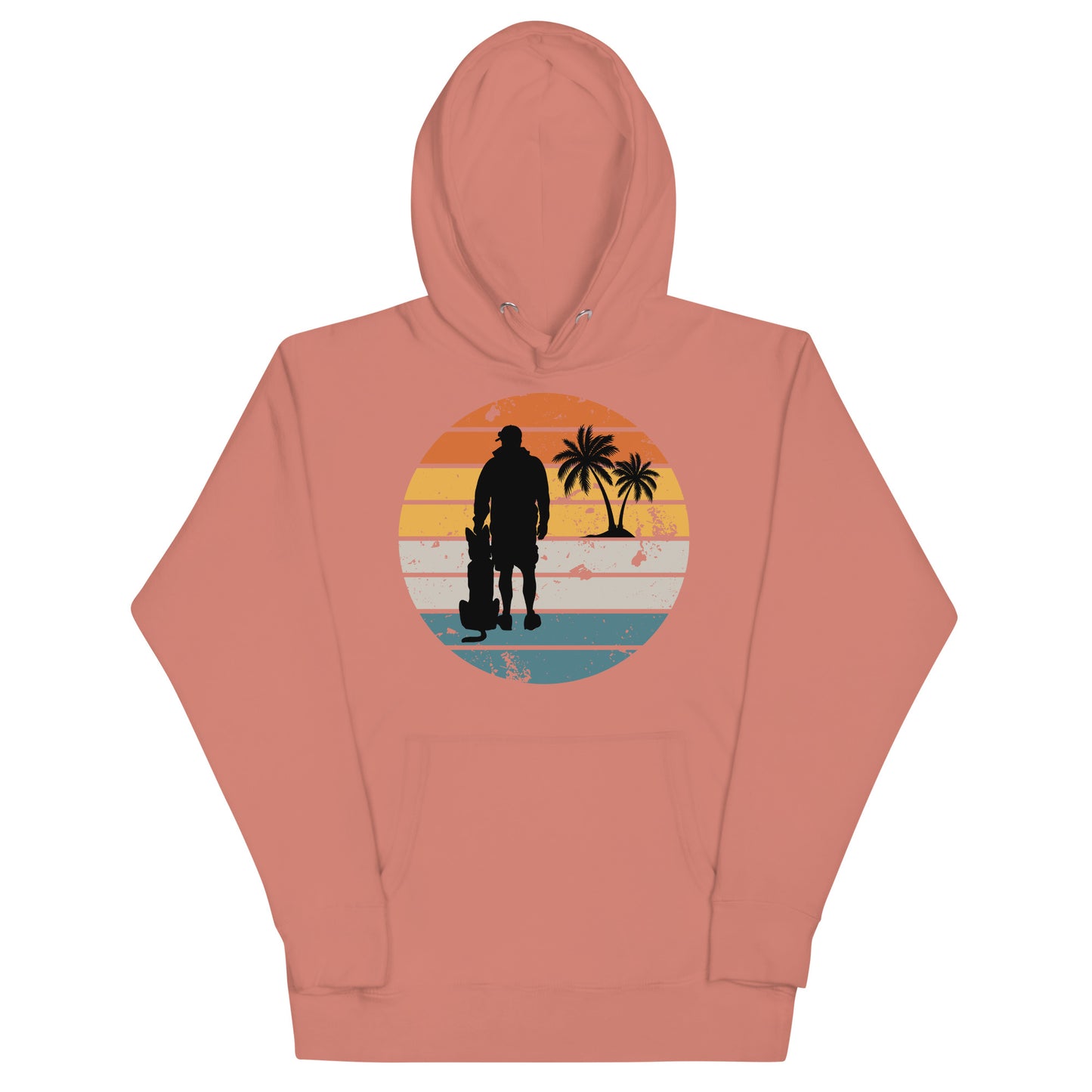 DoggyRade Unleashed Beach Beach Scene Unisex Hoodie