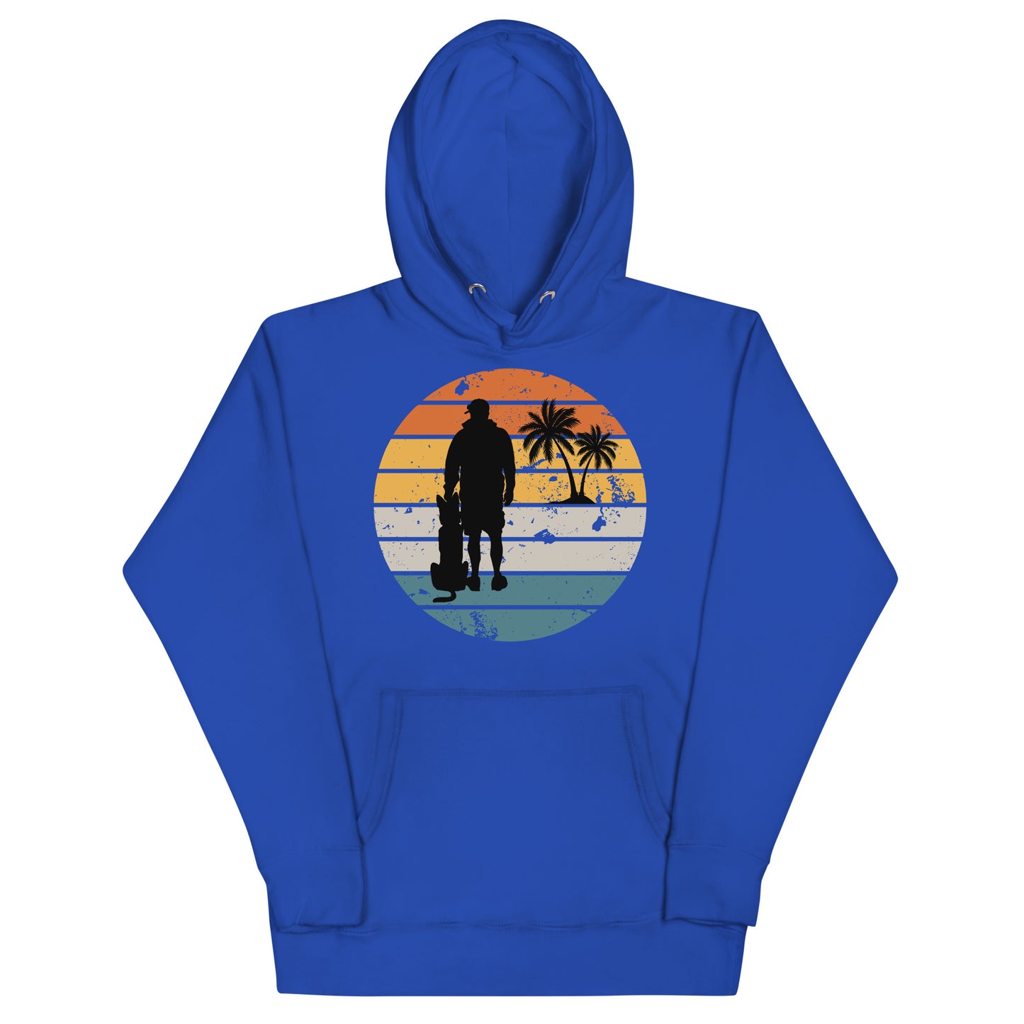 DoggyRade Unleashed Beach Beach Scene Unisex Hoodie