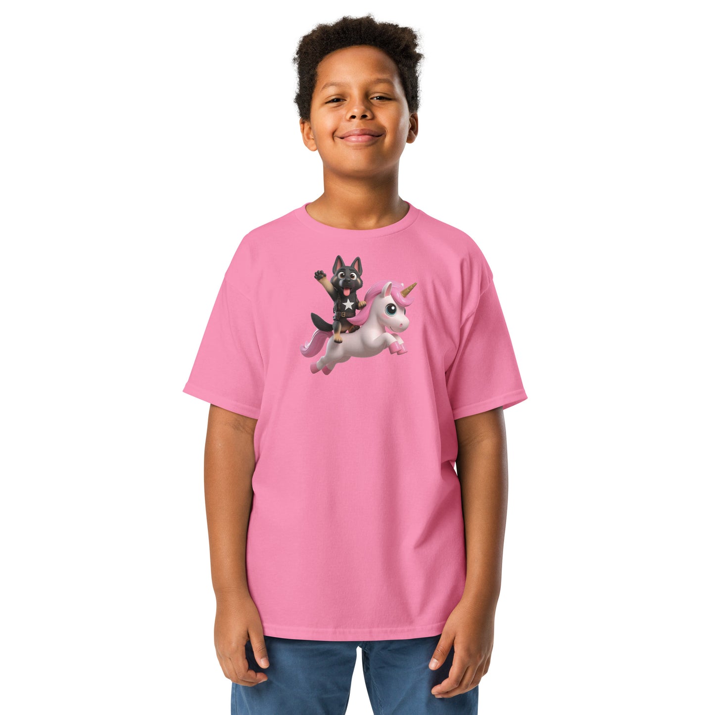 DoggyRade Unleashed Unicorn Kids T-shirt