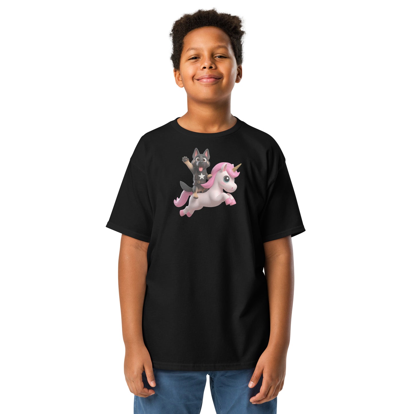 DoggyRade Unleashed Unicorn Kids T-shirt