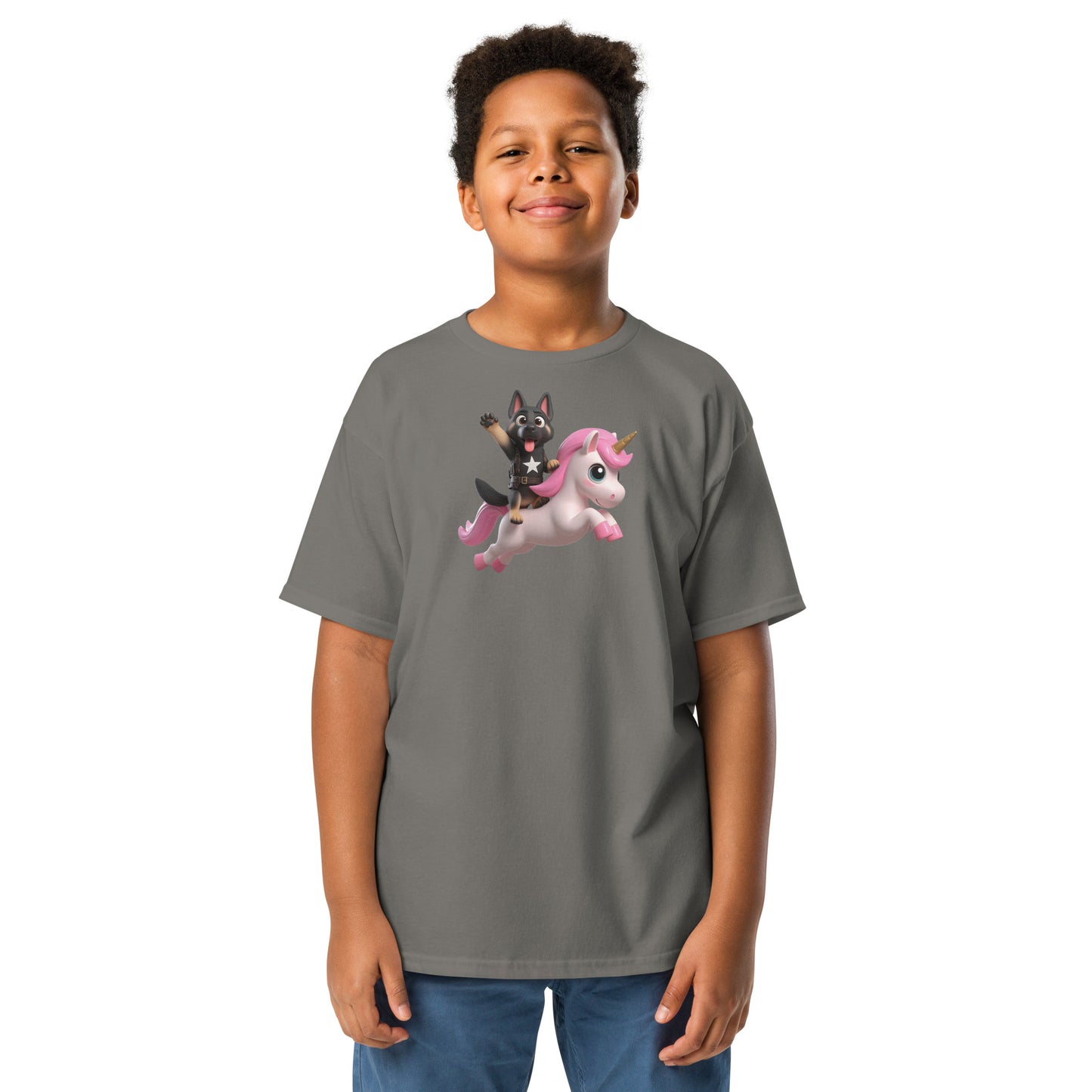 DoggyRade Unleashed Unicorn Kids T-shirt