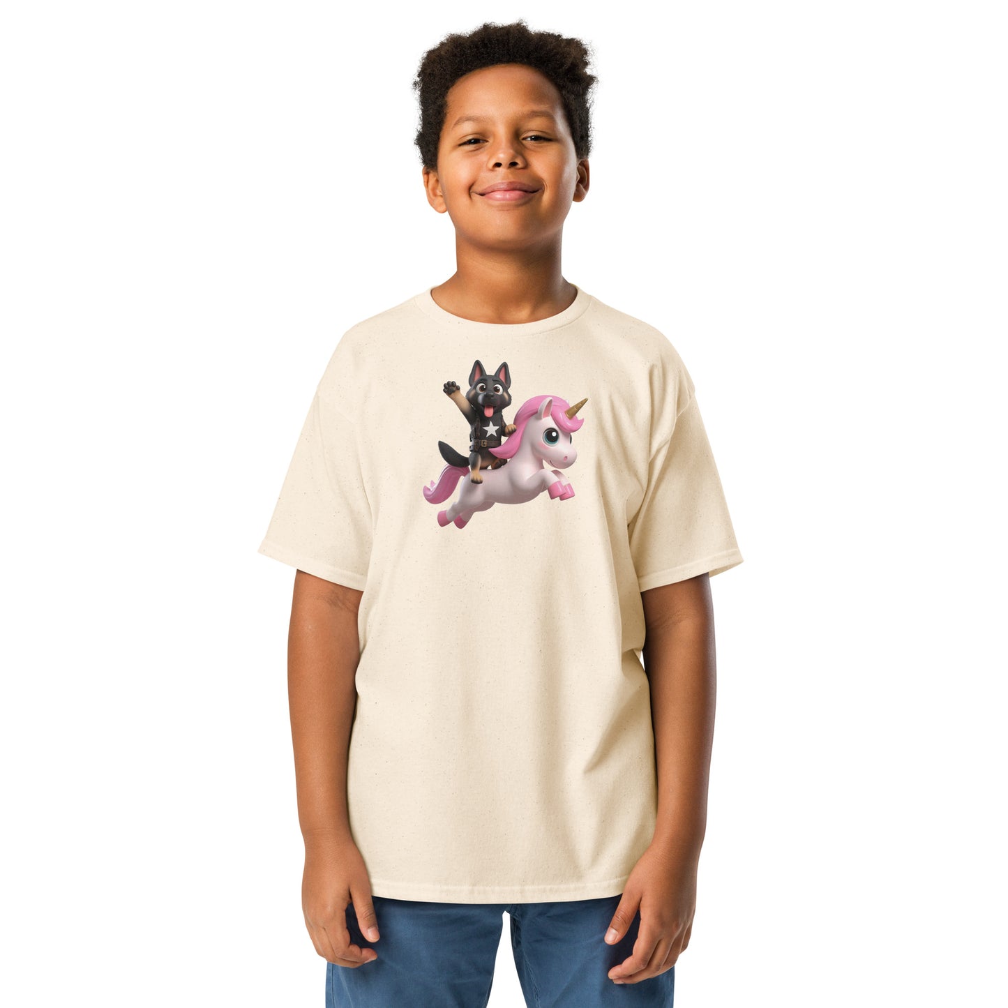 DoggyRade Unleashed Unicorn Kids T-shirt