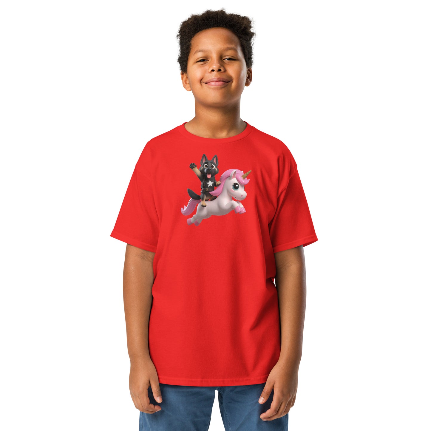 DoggyRade Unleashed Unicorn Kids T-shirt