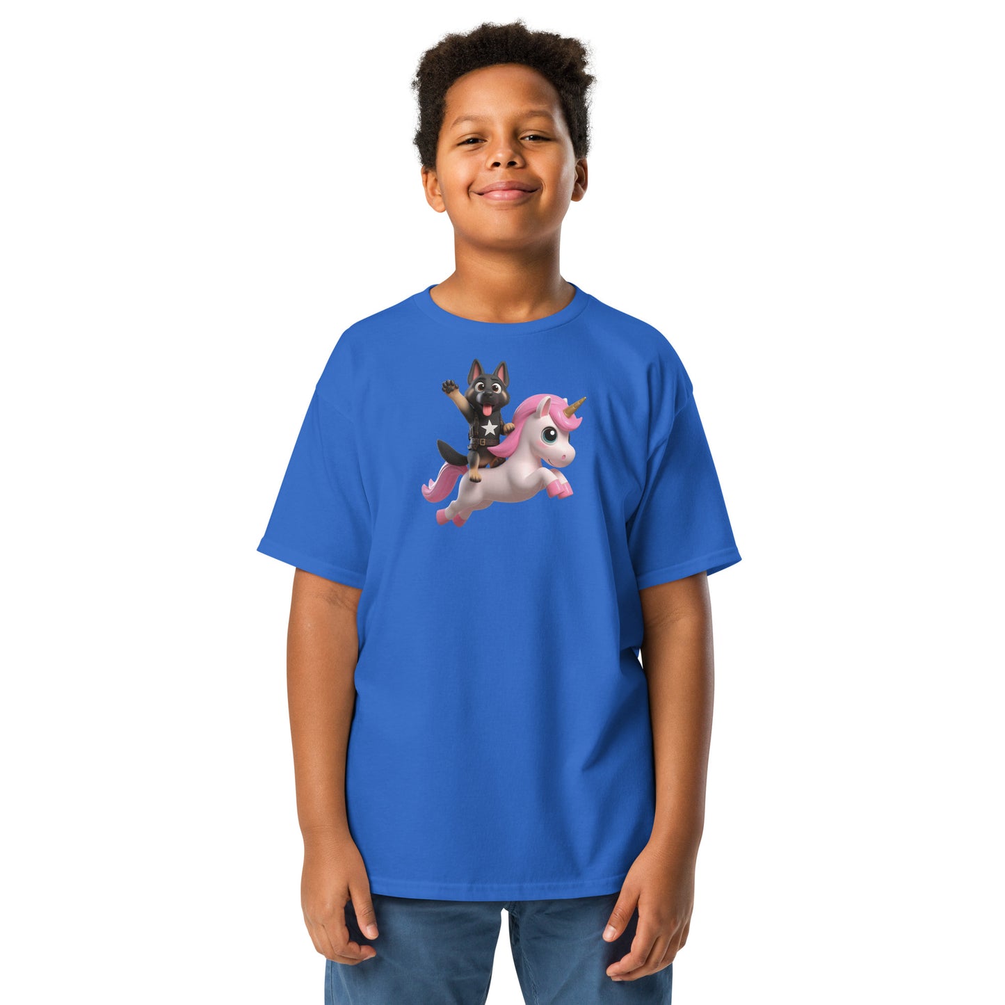 DoggyRade Unleashed Unicorn Kids T-shirt