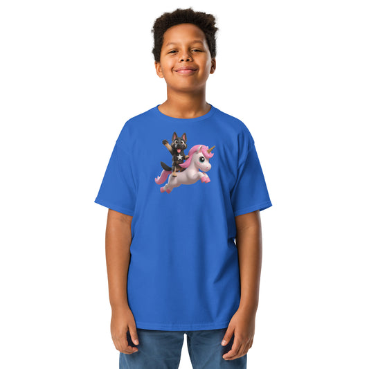 DoggyRade Unleashed Unicorn Kids T-shirt