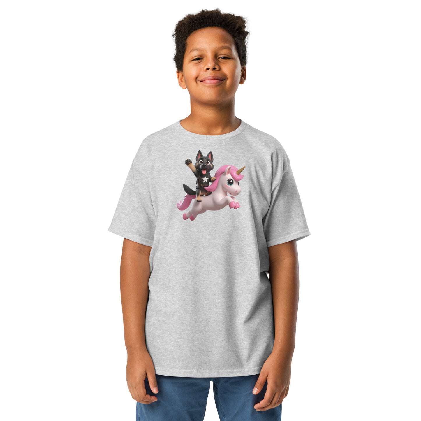 DoggyRade Unleashed Unicorn Kids T-shirt