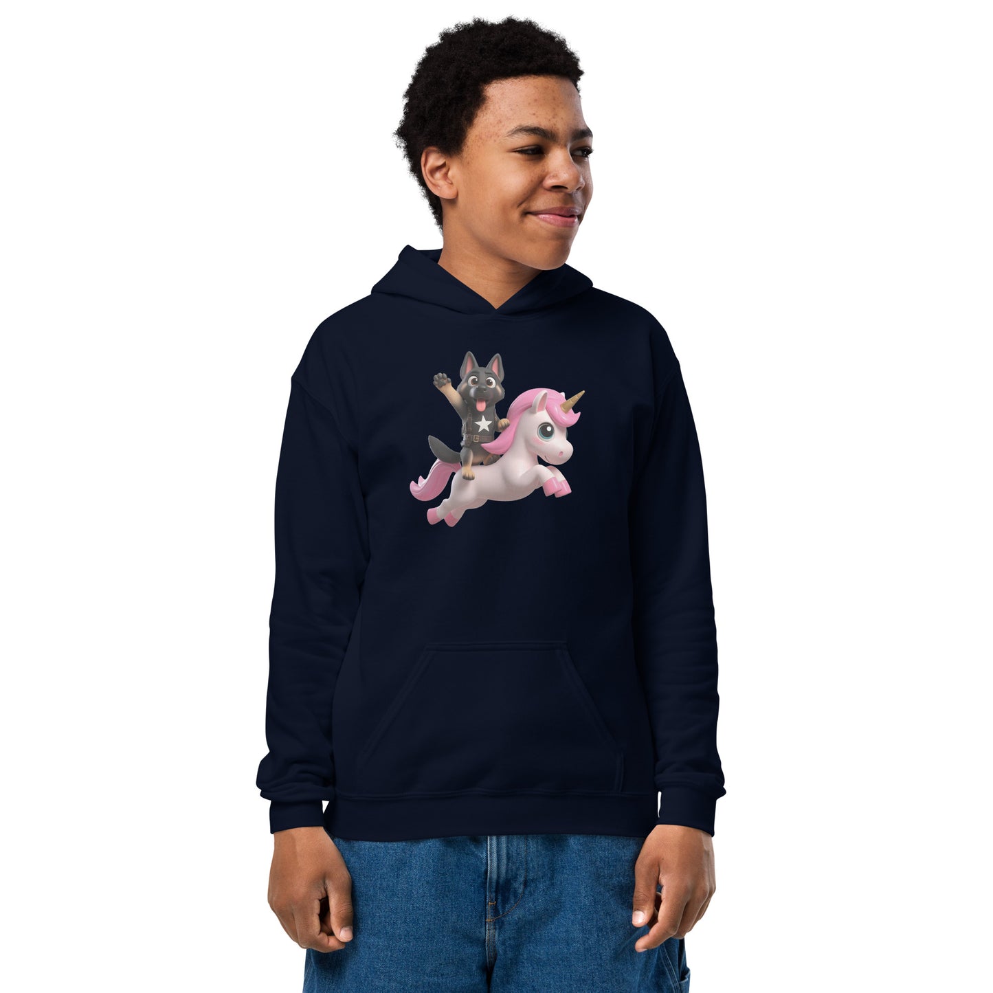 DoggyRade Unleashed Unicorn Youth Hoodie