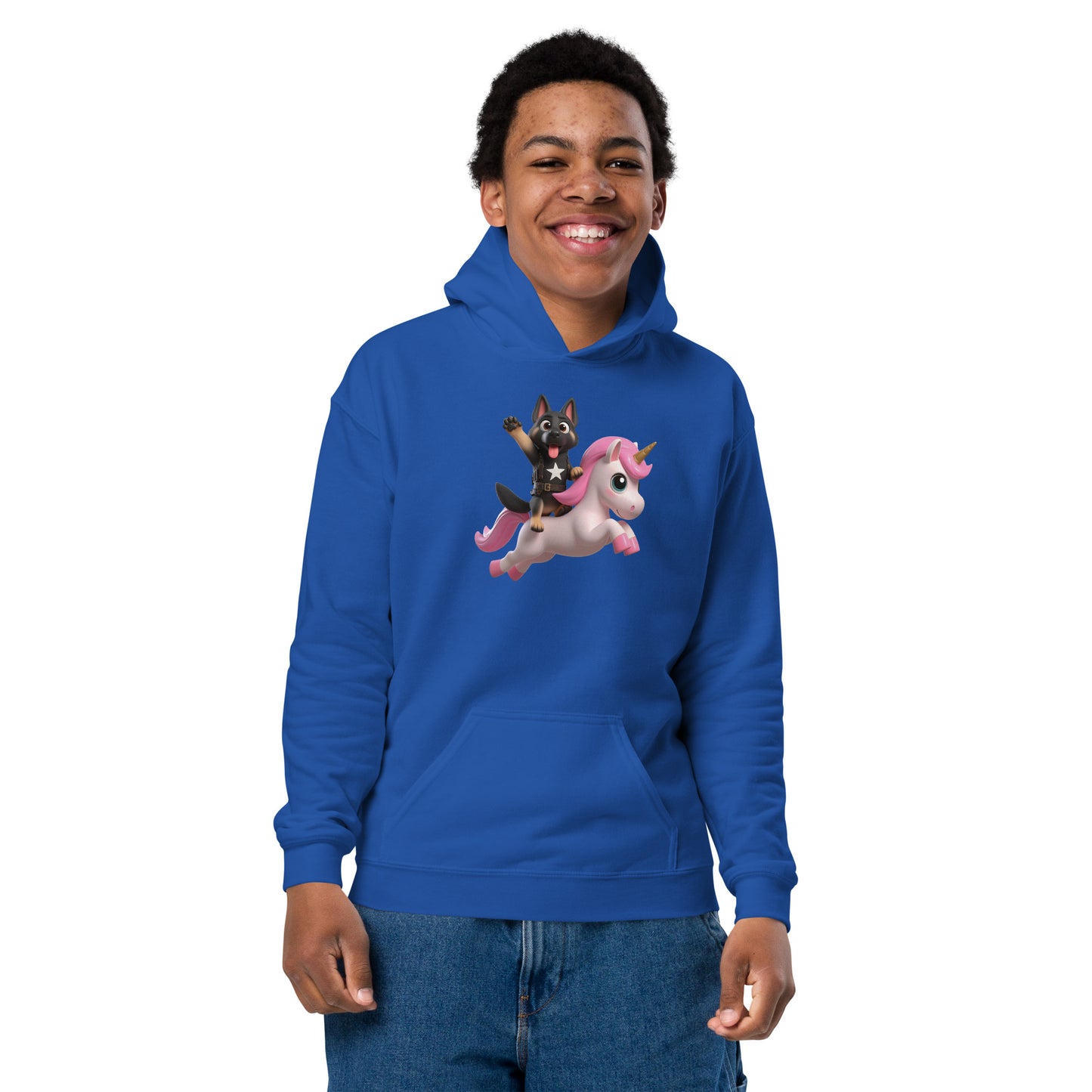 DoggyRade Unleashed Unicorn Youth Hoodie